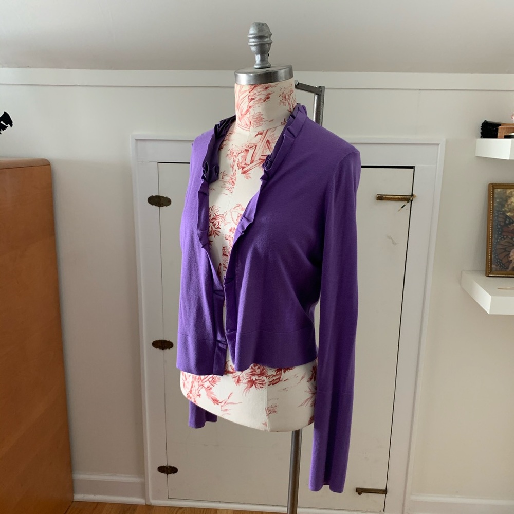 Open Silk Cashmere Cardigan